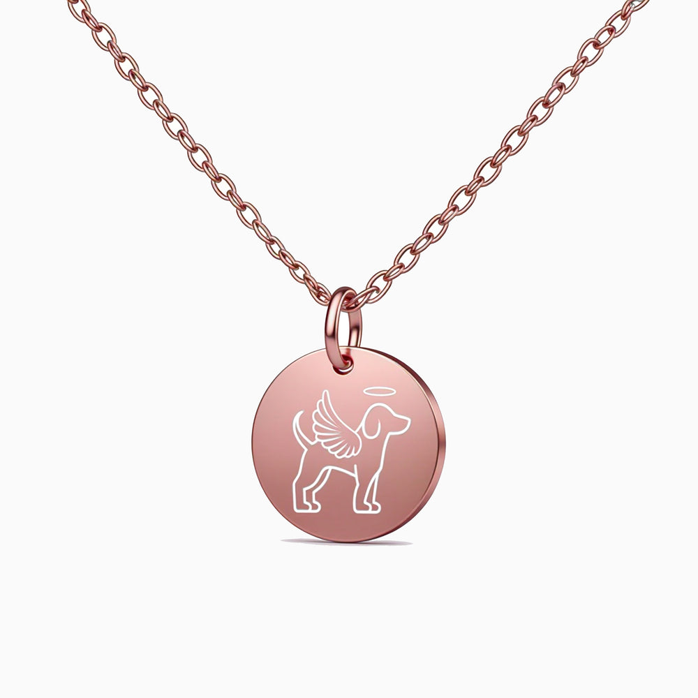 Collier disque commémoratif pour chien