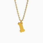 Teeny Tiny Dog Bone Necklace