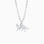Tiny Sweetheart Cat Necklace