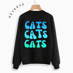 Katzen Katzen Katzen Sweatshirt
