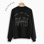 Gemütliches Cat Club Sweatshirt