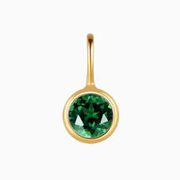 18k Gold Vermeil / Emerald - May