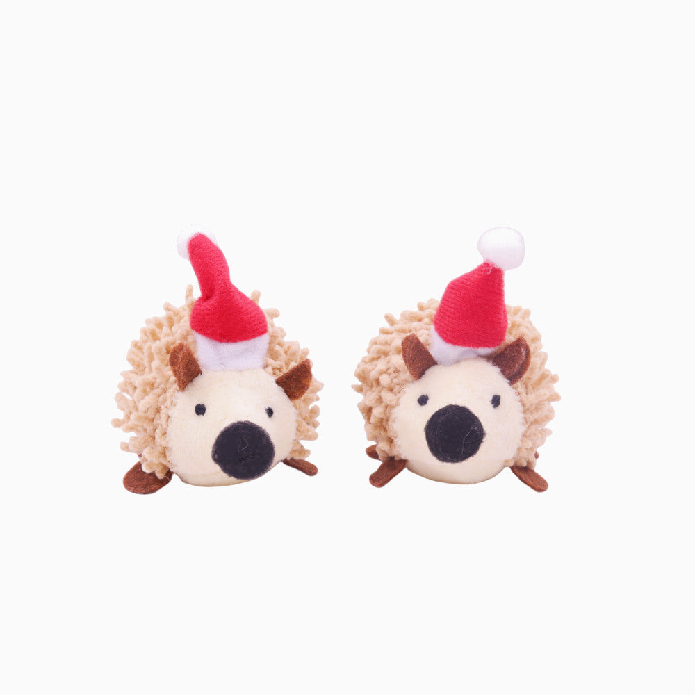 Christmas Hedgehog Toys | Pawsome Couture Christmas Hedgehog Toys | Pawsome Couture