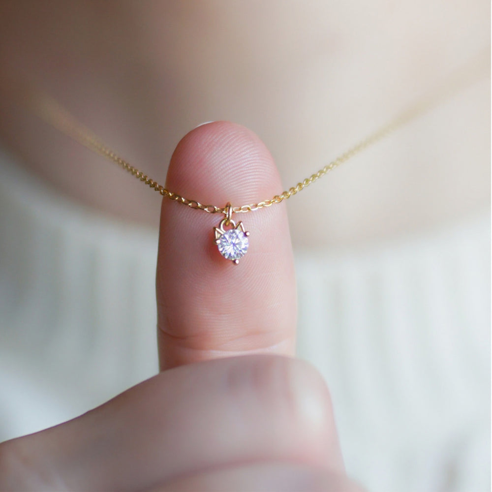 Dainty Cat Necklace