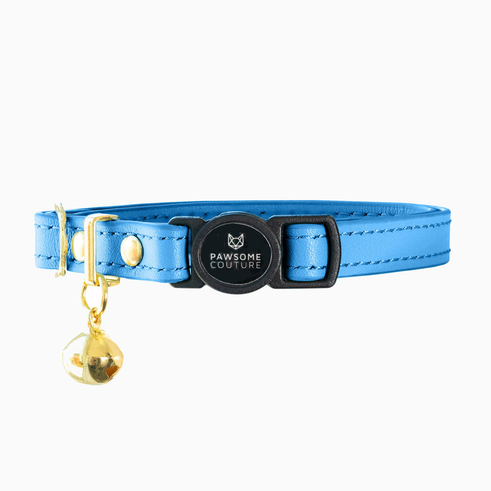 Luxury Leather Cat Collar by Pawome Couture Image 7