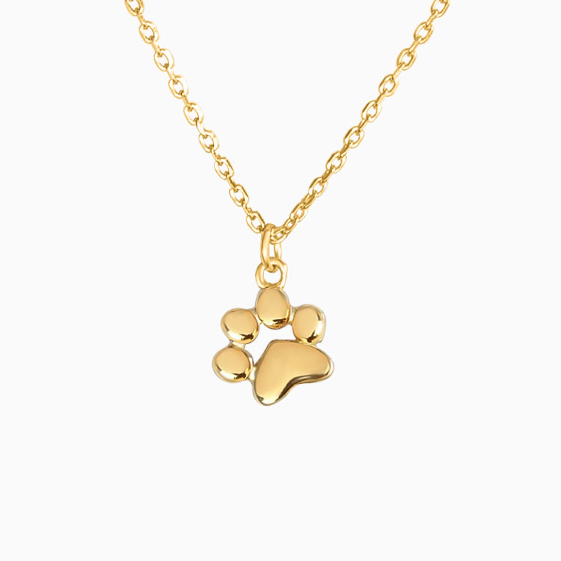 Teeny Tiny Paw Necklace
