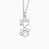 Double Stacked Paw Necklace