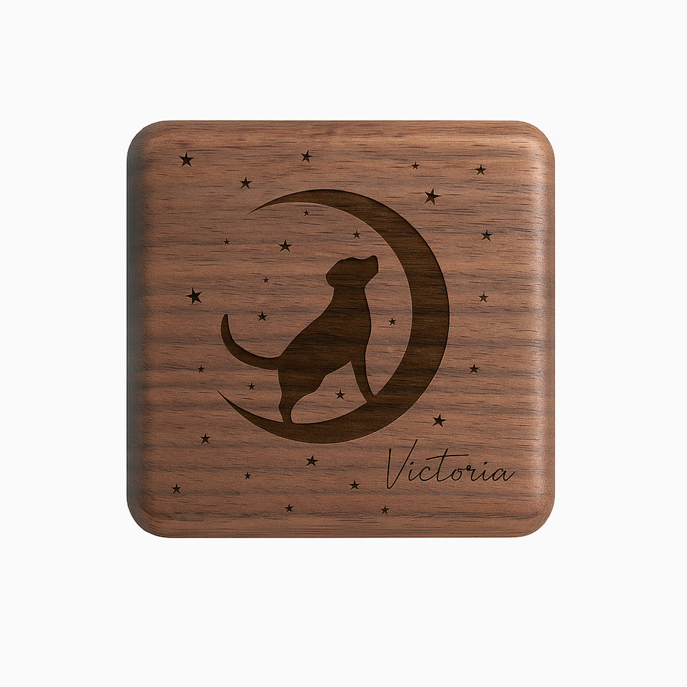 Engraved Wooden Keepsake Box