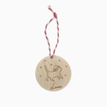 Engraved Xmas Wooden Decorations