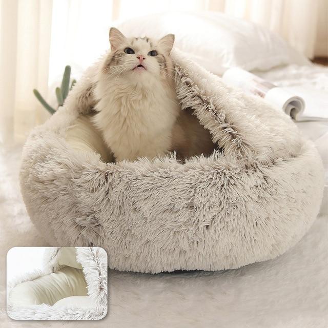 Coffee Latte Calming Pet Nest Pawsome Couture®
