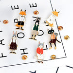 Dapper Animals Pin Set (6 Piece set) - Pawsome Couture