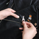 Dapper Animals Pin Set (6 Piece set) - Pawsome Couture