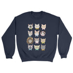 Dapper Cats Sweatshirt - Pawsome Couture