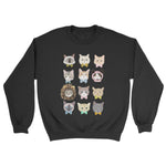 Dapper Cats Sweatshirt - Pawsome Couture