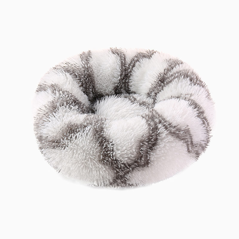 Gray and White Calming Pet Bed Pawsome Couture®