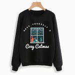 Gemütliches Catmas-Sweatshirt