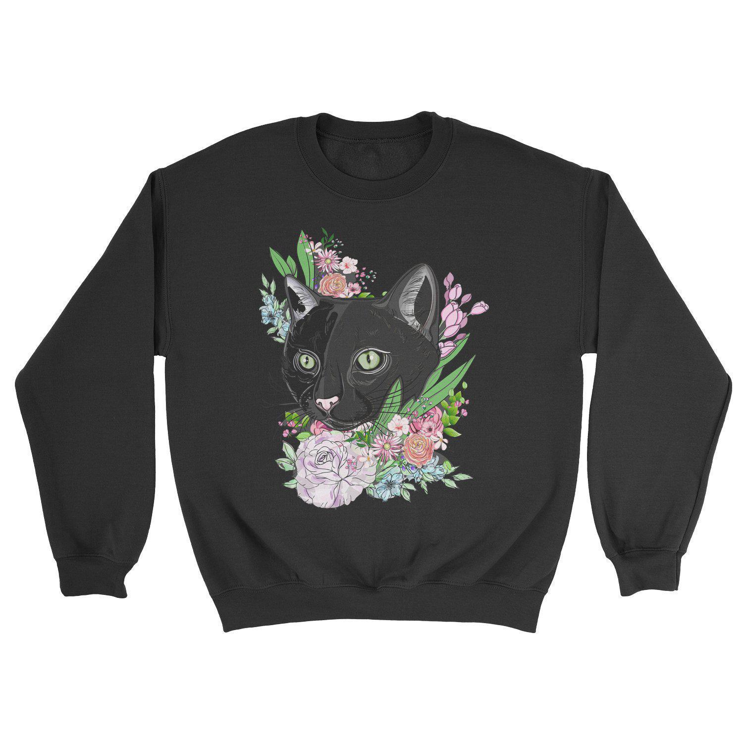 Love Black Cats Sweatshirt - Pawsome Couture