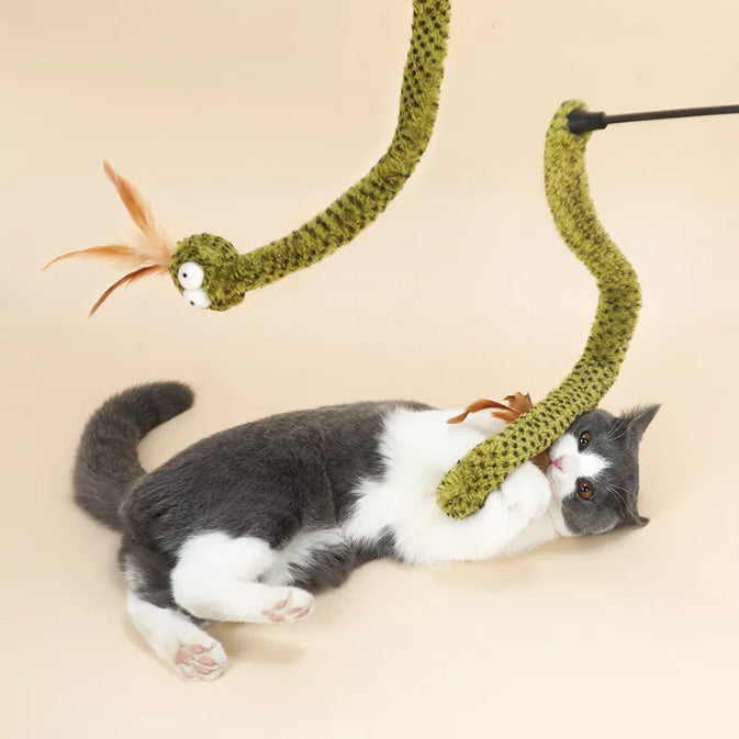 ヘビ猫のおもちゃ
