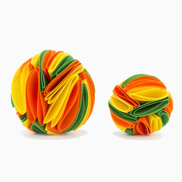 DIY Slinky Dog Snuffle Toy