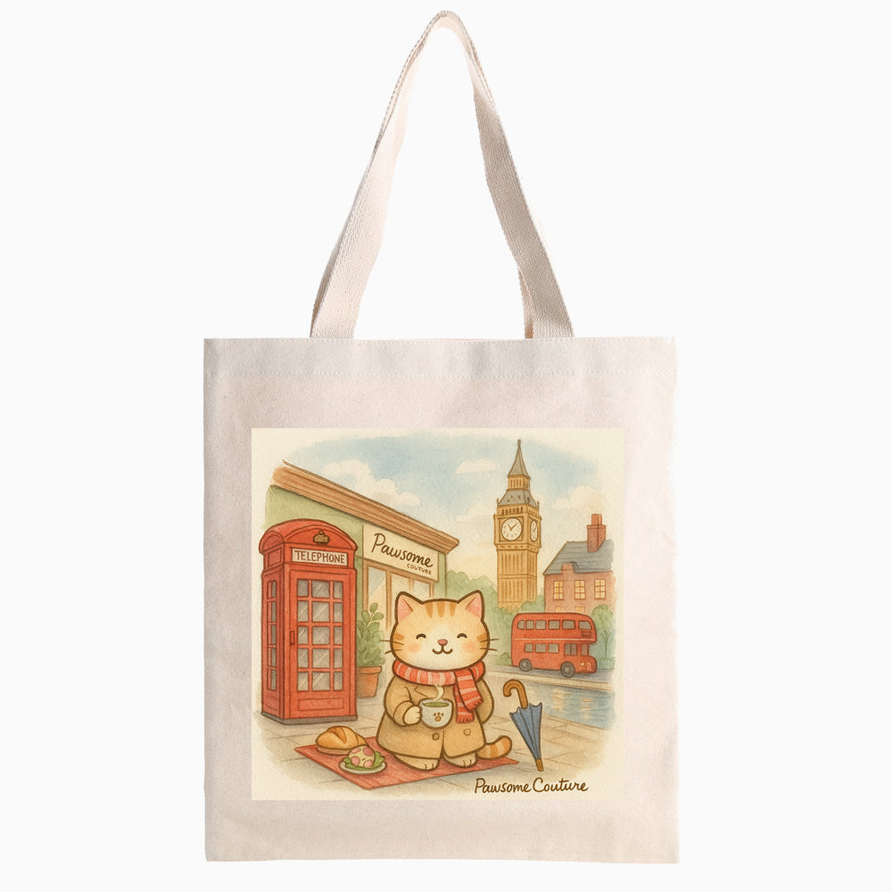 Cats in London Tote Bag