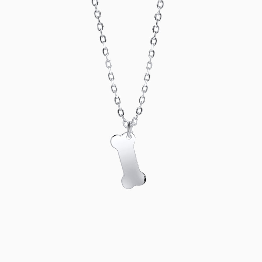 Teeny Tiny Dog Bone Necklace