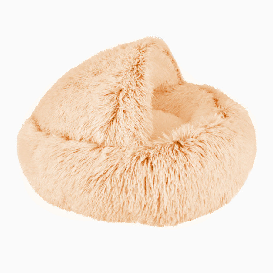 Cream Calming Pet Nest