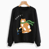 Cheeky Christmas Cat Sweatshirt