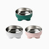 Colorful Anti-slip Stainless Steel Pet Bowl