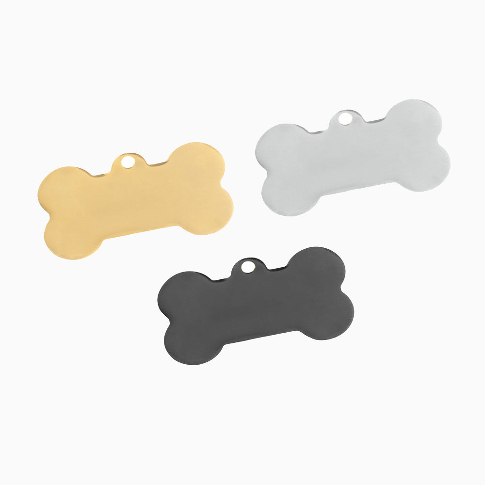 Dog Bone Pet ID Tag