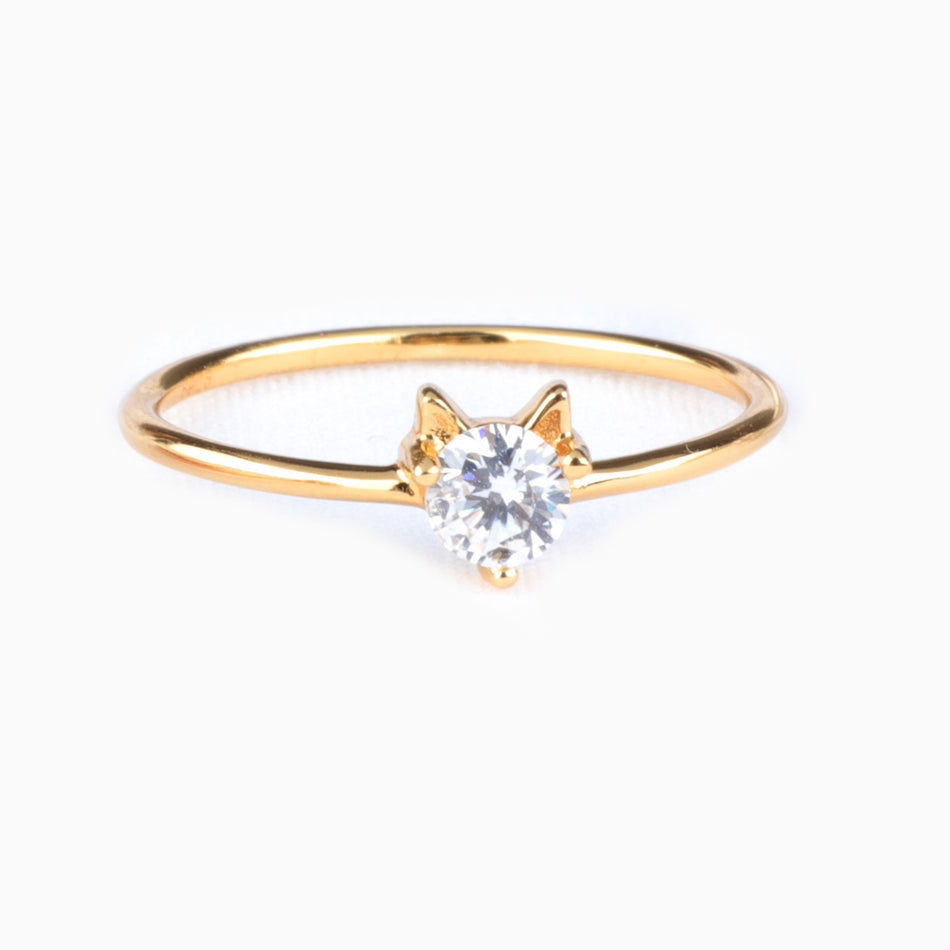 Itty Bitty Kitty Ring