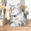 Lilac Luxury Leather Cat Collar