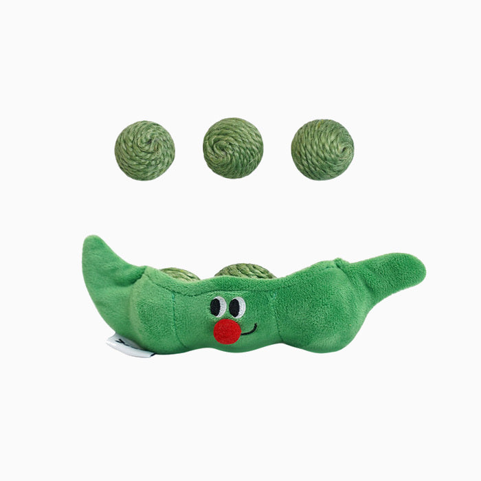 Pea Pod Cat Toy Set