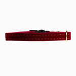 Ruby Velvet Cat Collar