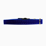 Sapphire Velvet Cat Collar