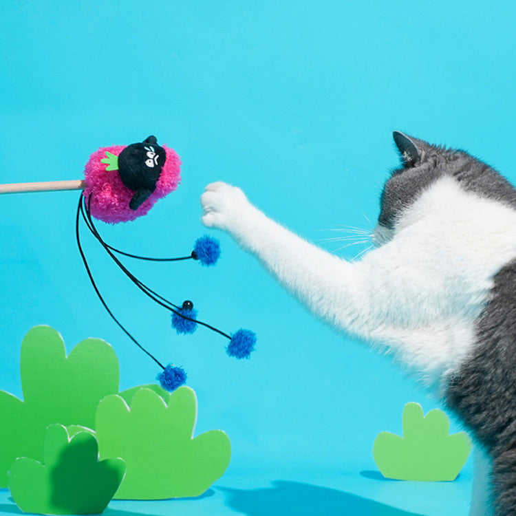 Silly Sheep Wand Cat Toys