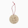 Engraved Xmas Wooden Decorations