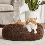 Chocolate Calming Pet Bed