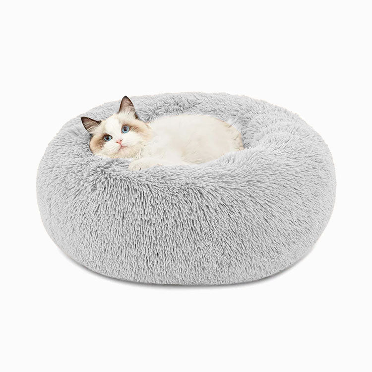 Gray Calming Pet Bed Pawsome Couture®