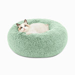 Light Green Calming Pet Bed