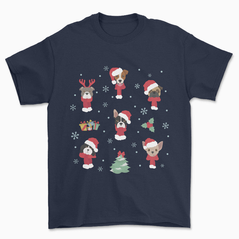 All I Want For Xmas Is Dogs T-Shirt-T-shirt-Pawsome Couture®