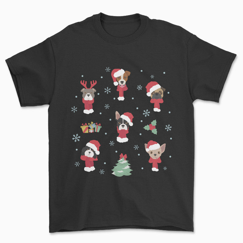 All I Want For Xmas Is Dogs T-Shirt-T-shirt-Pawsome Couture®