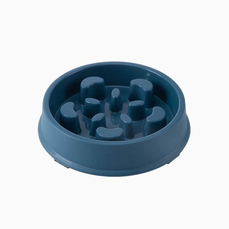 Round Slow Feeder Pet Bowl