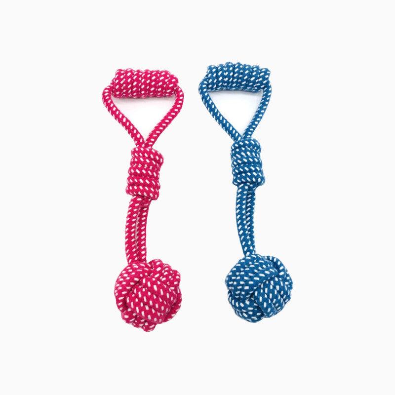 Bright Rope Ball Dog Toy