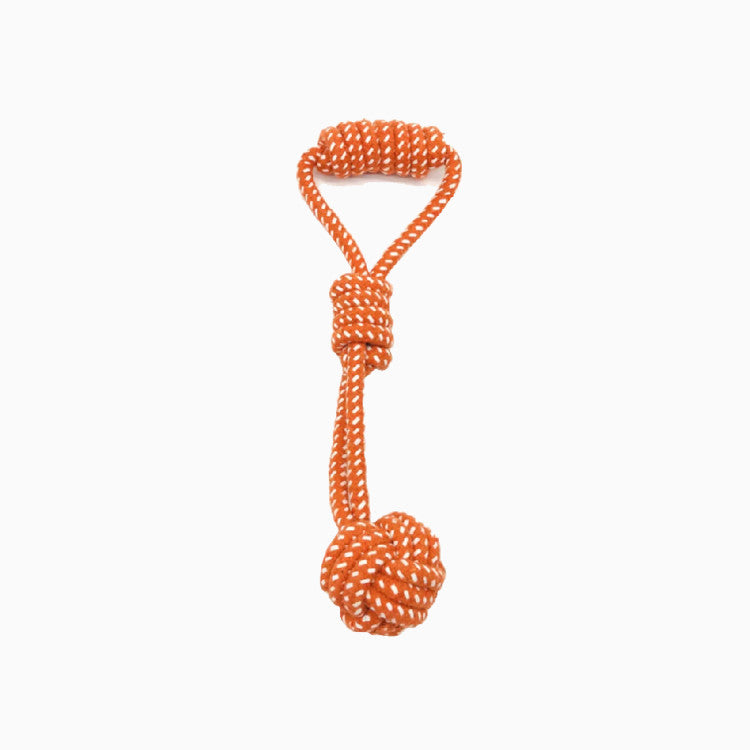 Bright Rope Ball Dog Toy