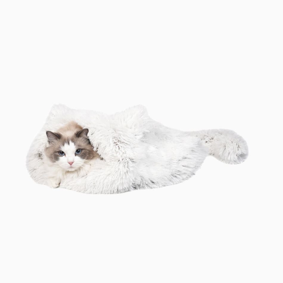 Cozy Burrow Cat Bed