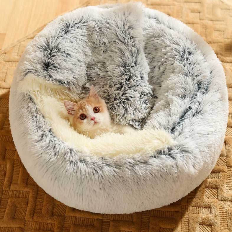 Calming Pet Nest - Calming Pet Bed by Pawsome Couture