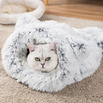 Cozy Burrow Cat Bed - Pawsome Couture