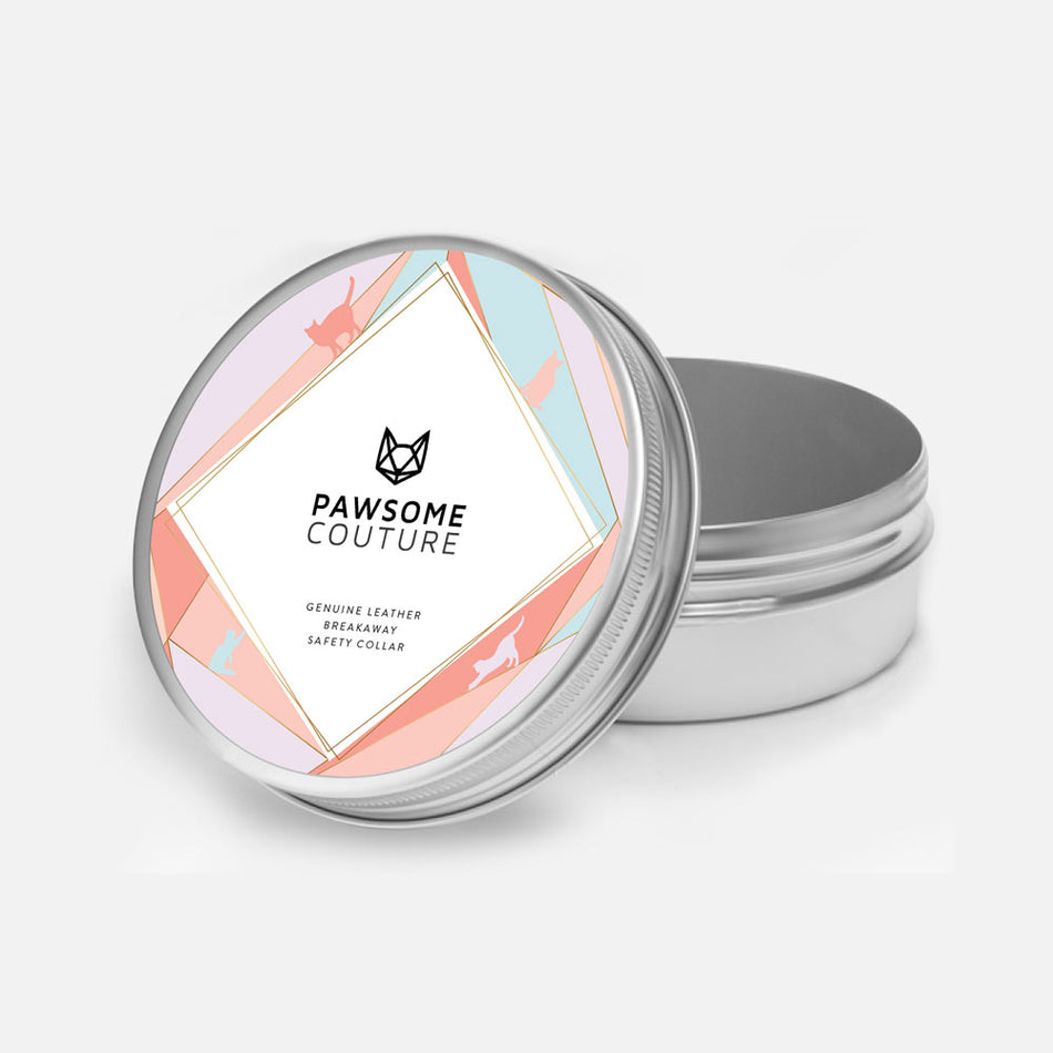 Primrose Pink Breakaway Cotton Cat Collar by Pawsome Couture - Image 3