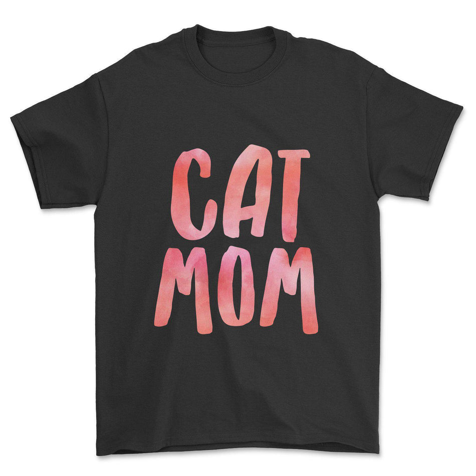 Colorful Cat Mom T-Shirt - Pawsome Couture