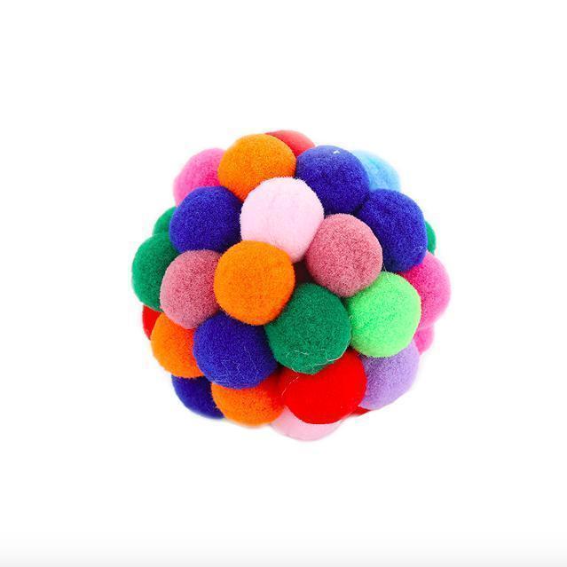 Colorful Catnip Bouncy Ball - Pawsome Couture